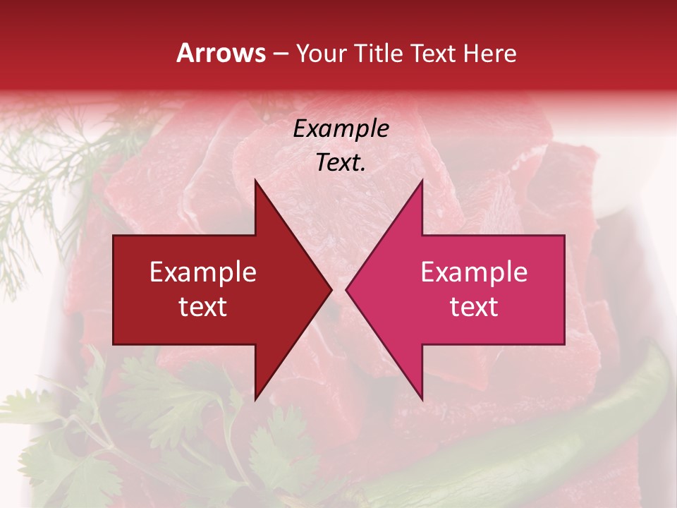 Cow Meat PowerPoint Template