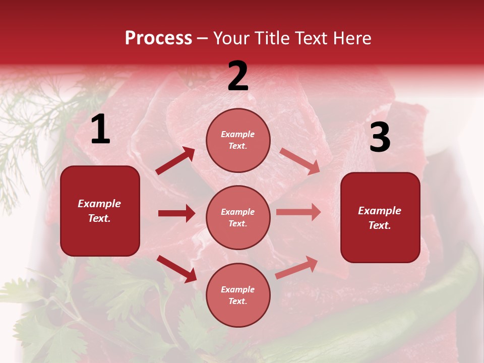 Cow Meat PowerPoint Template