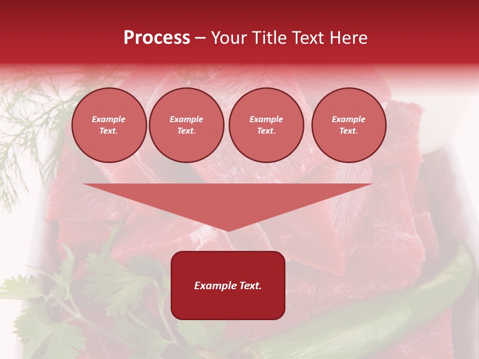 Cow Meat PowerPoint Template