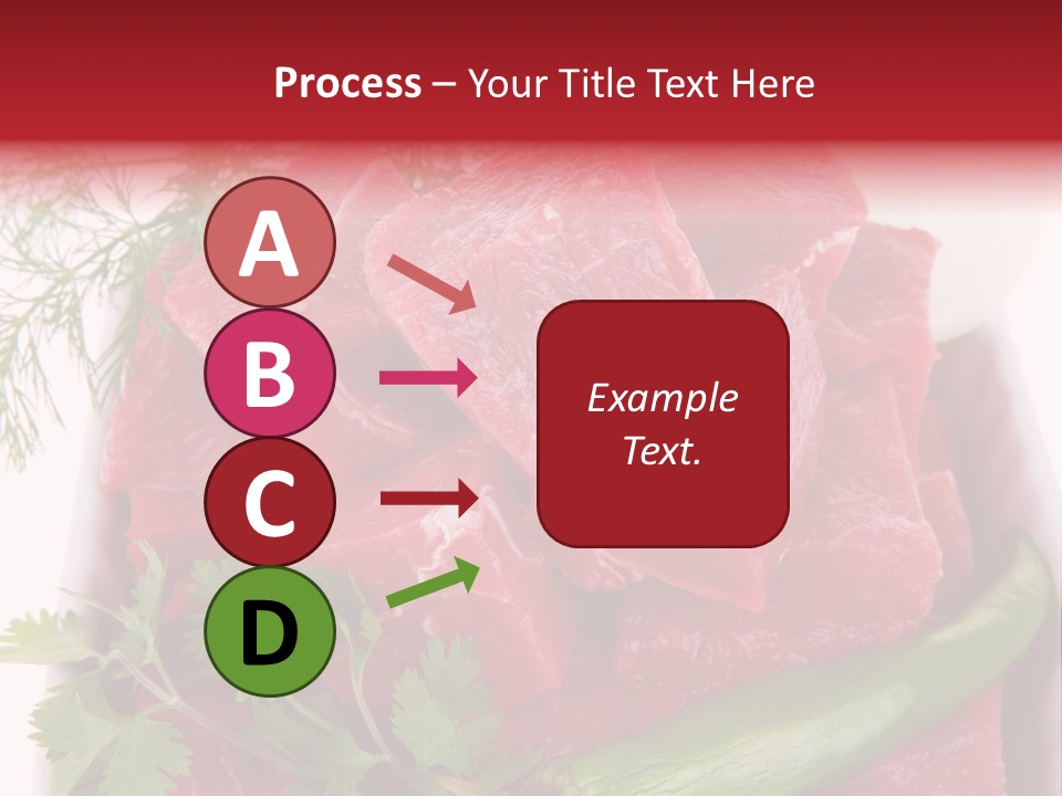 Cow Meat PowerPoint Template