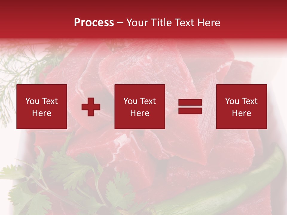 Cow Meat PowerPoint Template