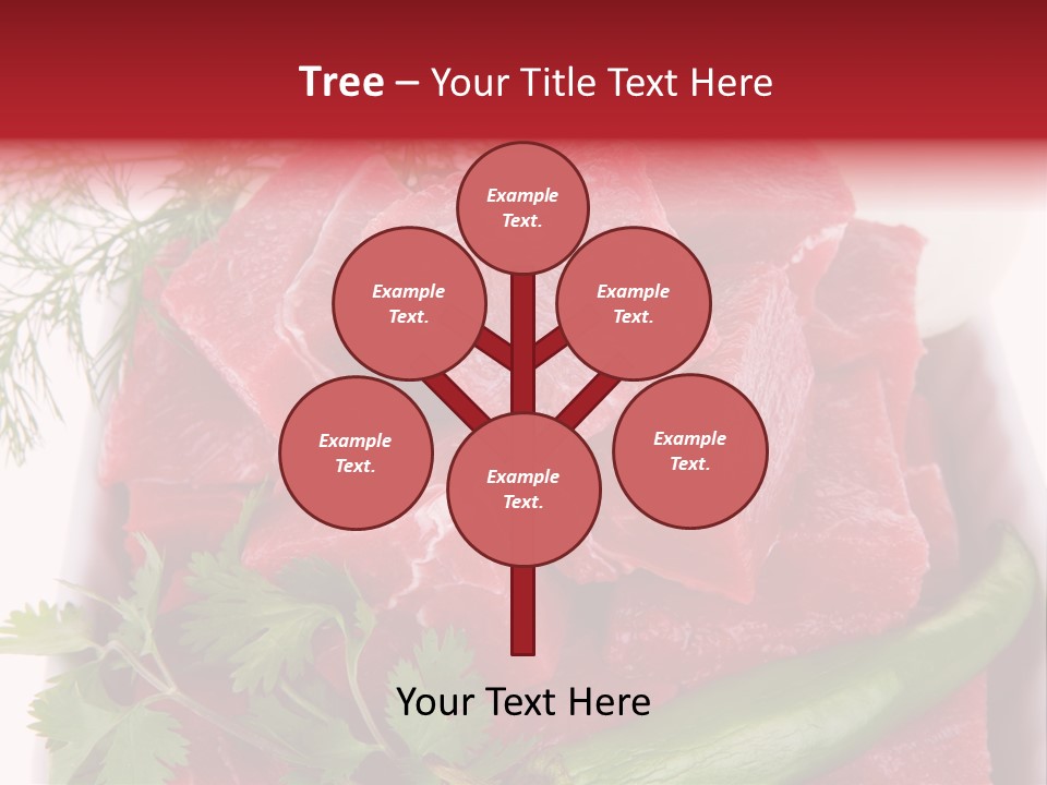 Cow Meat PowerPoint Template