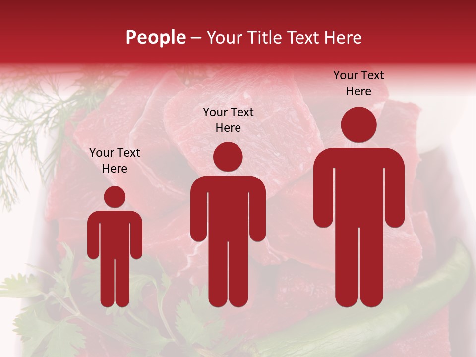 Cow Meat PowerPoint Template