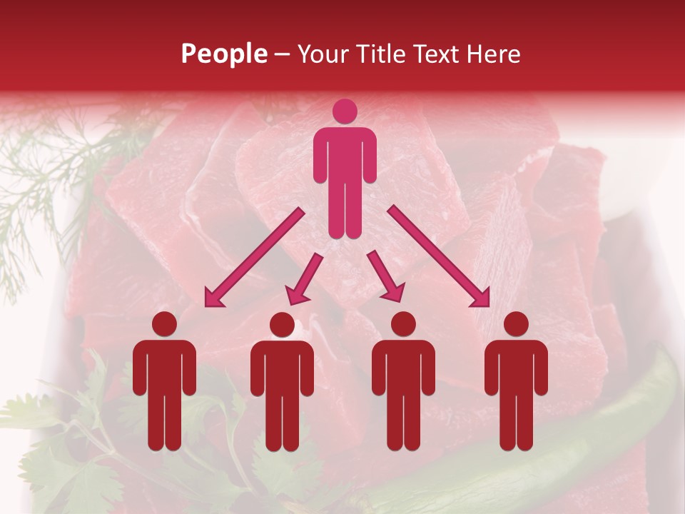 Cow Meat PowerPoint Template