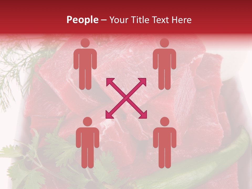 Cow Meat PowerPoint Template
