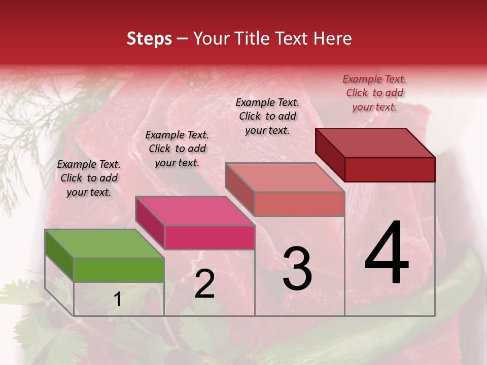 Cow Meat PowerPoint Template