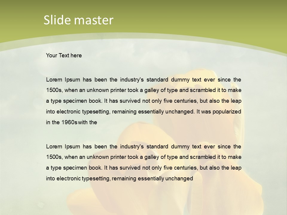 Dirt Grunge Wallpaper PowerPoint Template