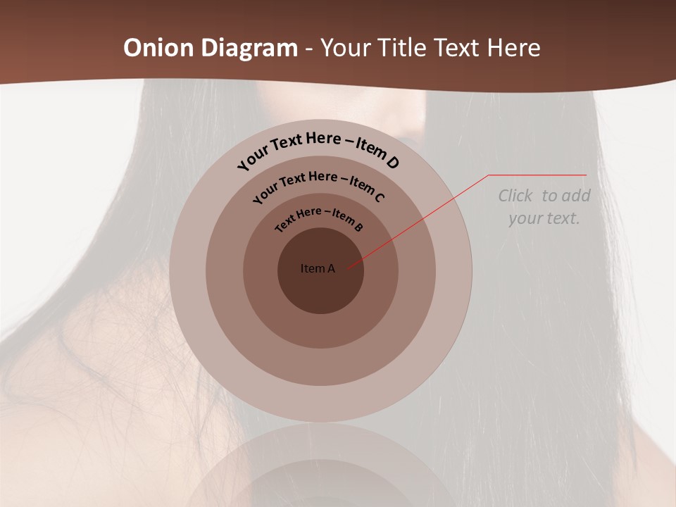 Make Up Hair Eyes PowerPoint Template