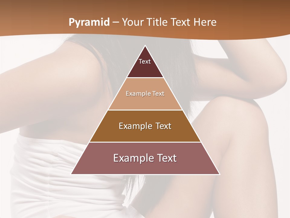 Hair Hairstyle Brunette PowerPoint Template