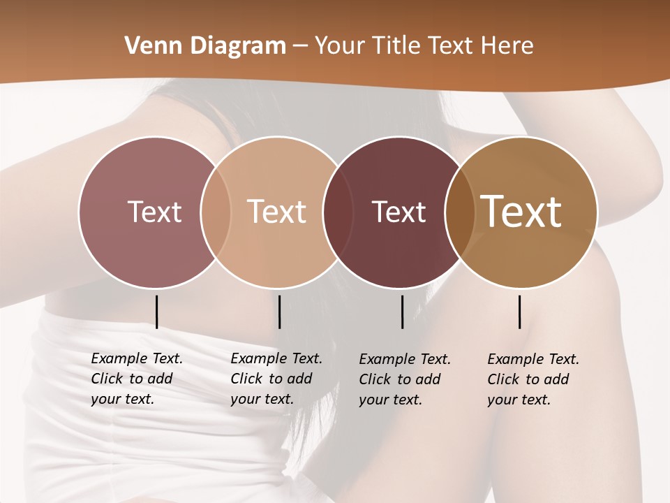 Hair Hairstyle Brunette PowerPoint Template