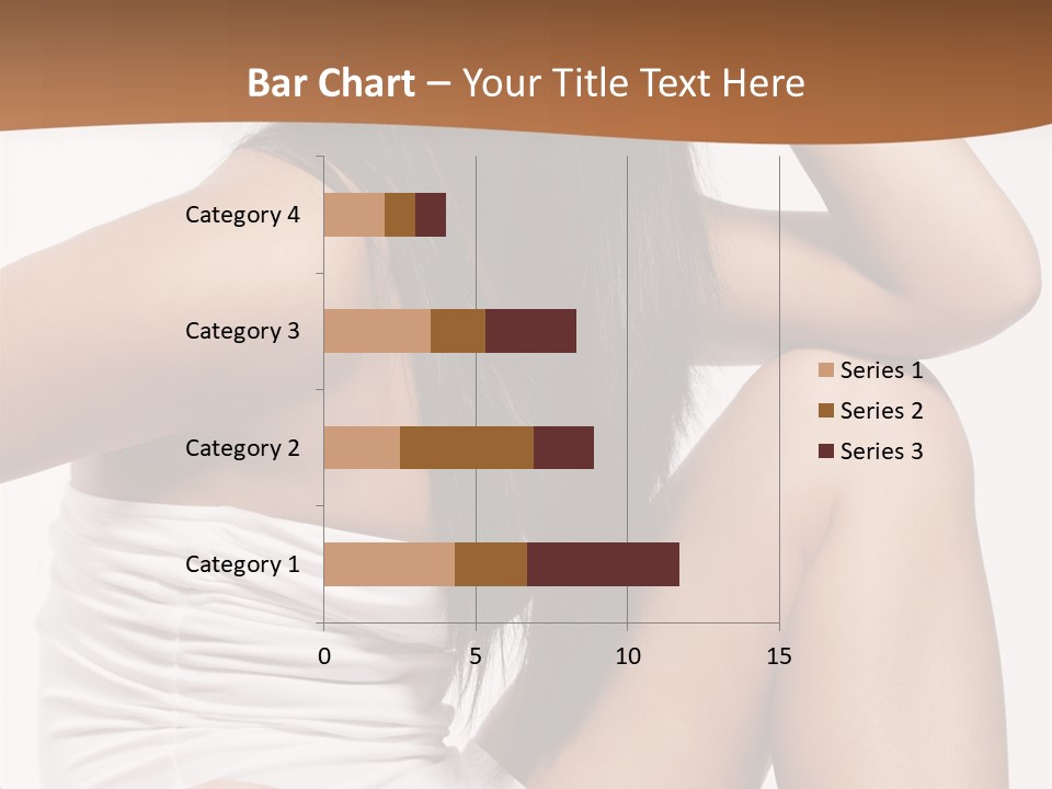 Hair Hairstyle Brunette PowerPoint Template