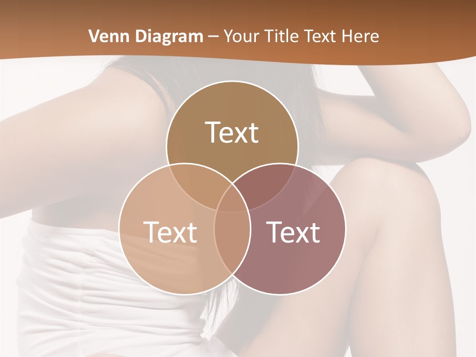 Hair Hairstyle Brunette PowerPoint Template