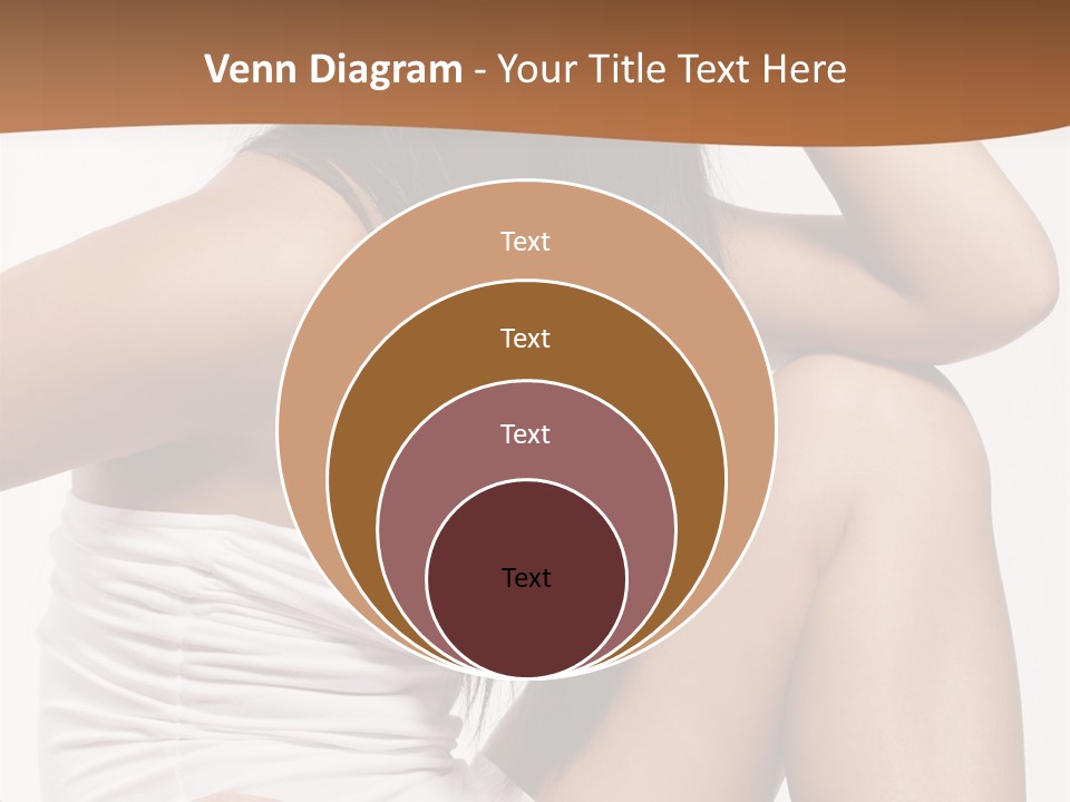 Hair Hairstyle Brunette PowerPoint Template