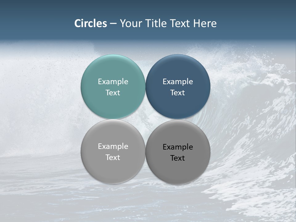 Sea Waves PowerPoint Template