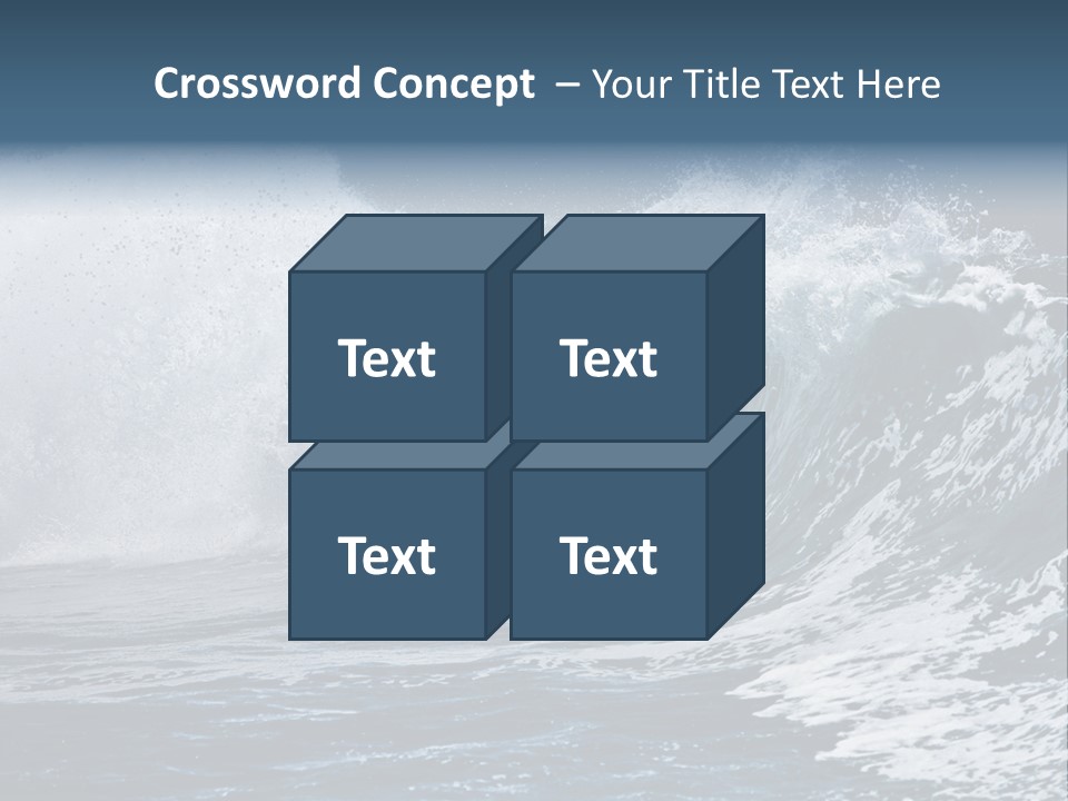Sea Waves PowerPoint Template