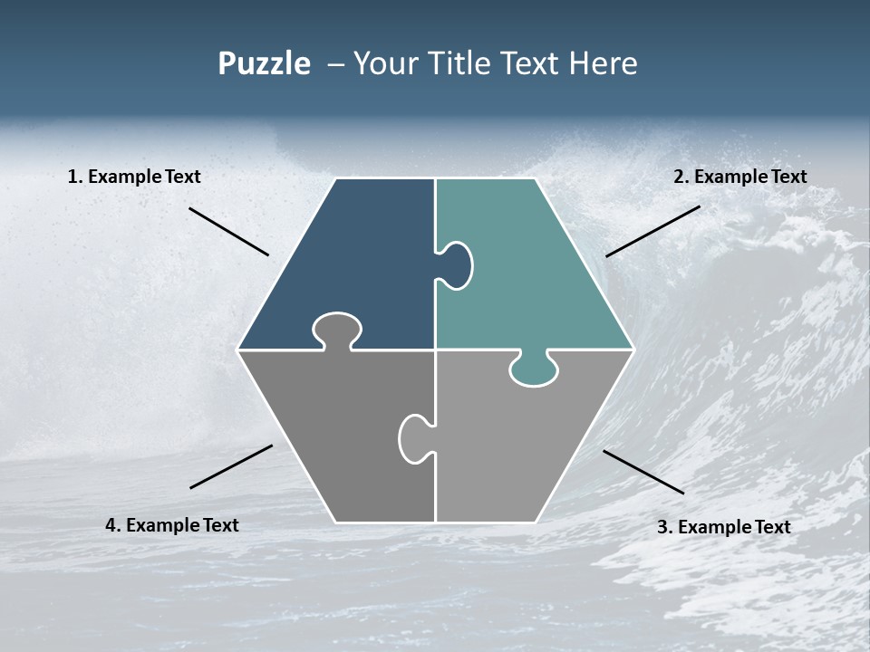 Sea Waves PowerPoint Template