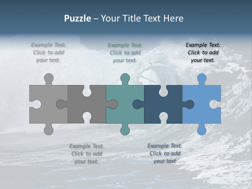 Sea Waves PowerPoint Template