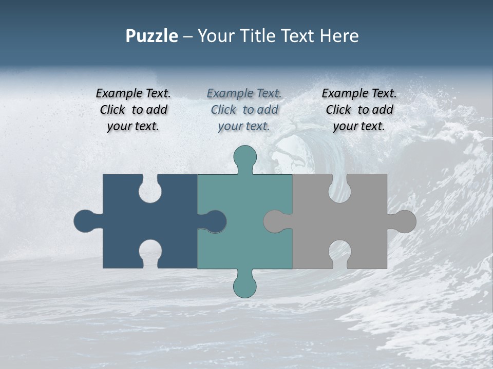 Sea Waves PowerPoint Template