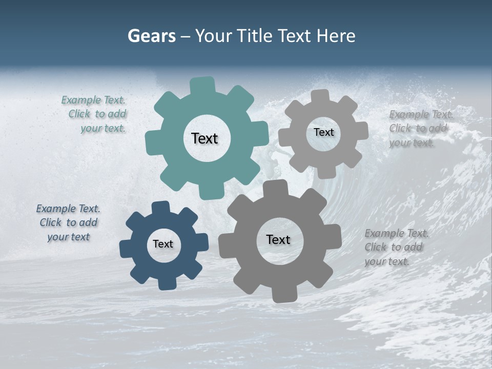 Sea Waves PowerPoint Template