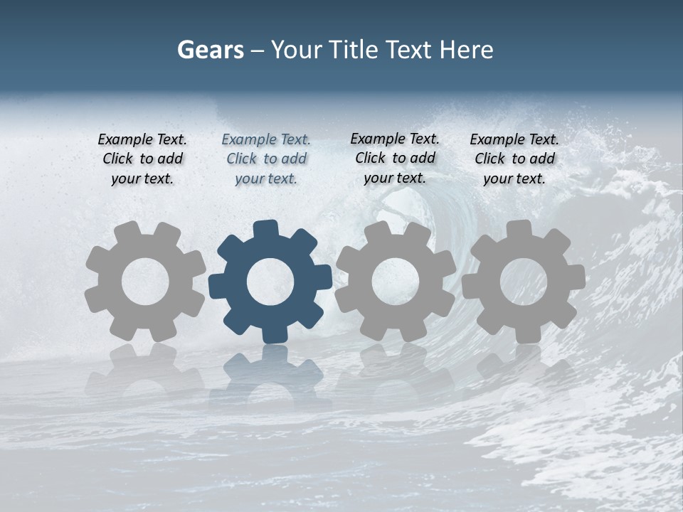 Sea Waves PowerPoint Template