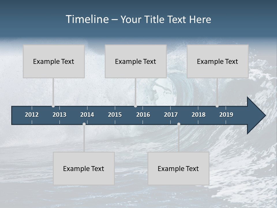 Sea Waves PowerPoint Template