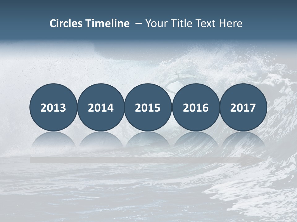 Sea Waves PowerPoint Template