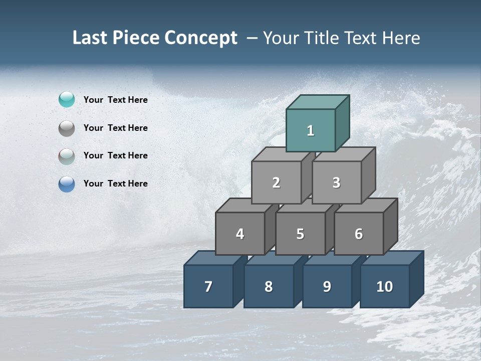 Sea Waves PowerPoint Template