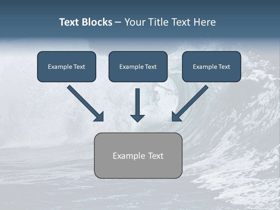 Sea Waves PowerPoint Template