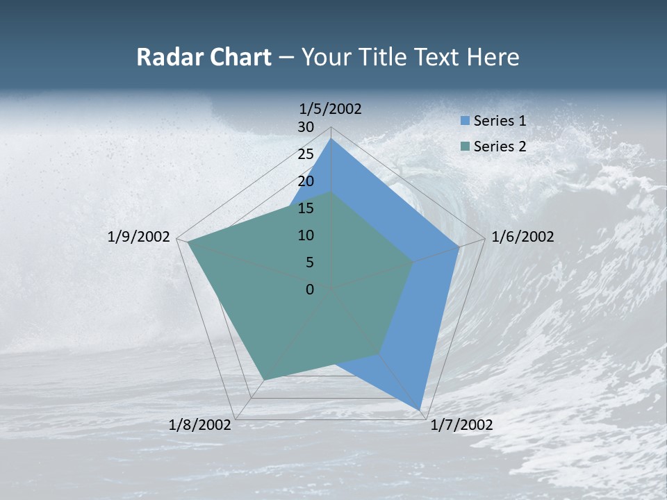 Sea Waves PowerPoint Template