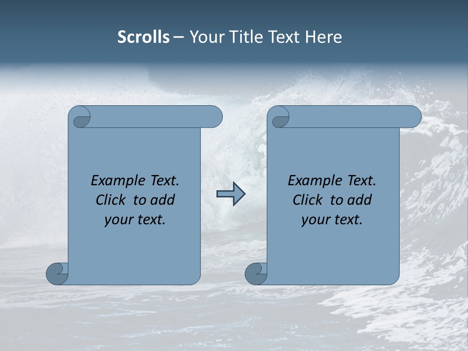 Sea Waves PowerPoint Template
