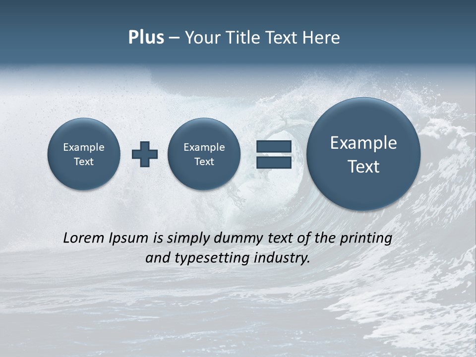 Sea Waves PowerPoint Template