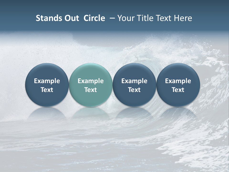 Sea Waves PowerPoint Template