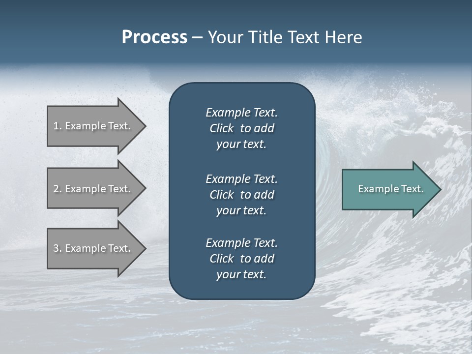 Sea Waves PowerPoint Template