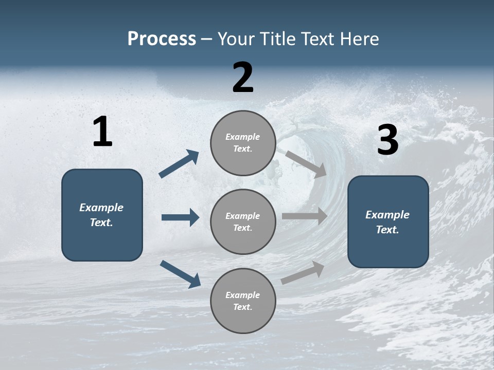 Sea Waves PowerPoint Template
