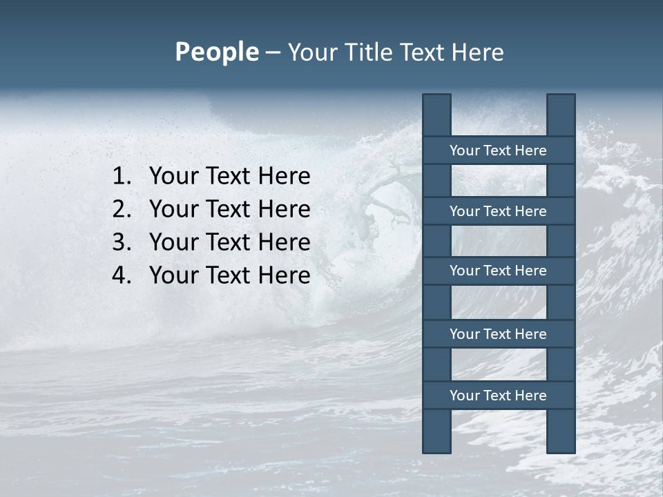 Sea Waves PowerPoint Template