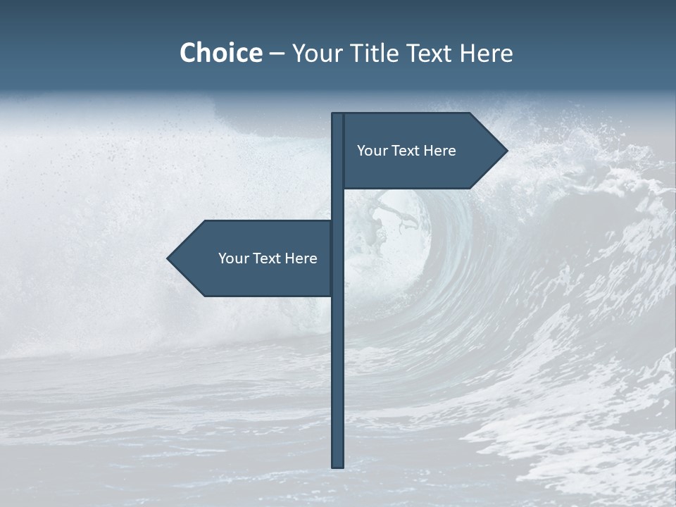 Sea Waves PowerPoint Template