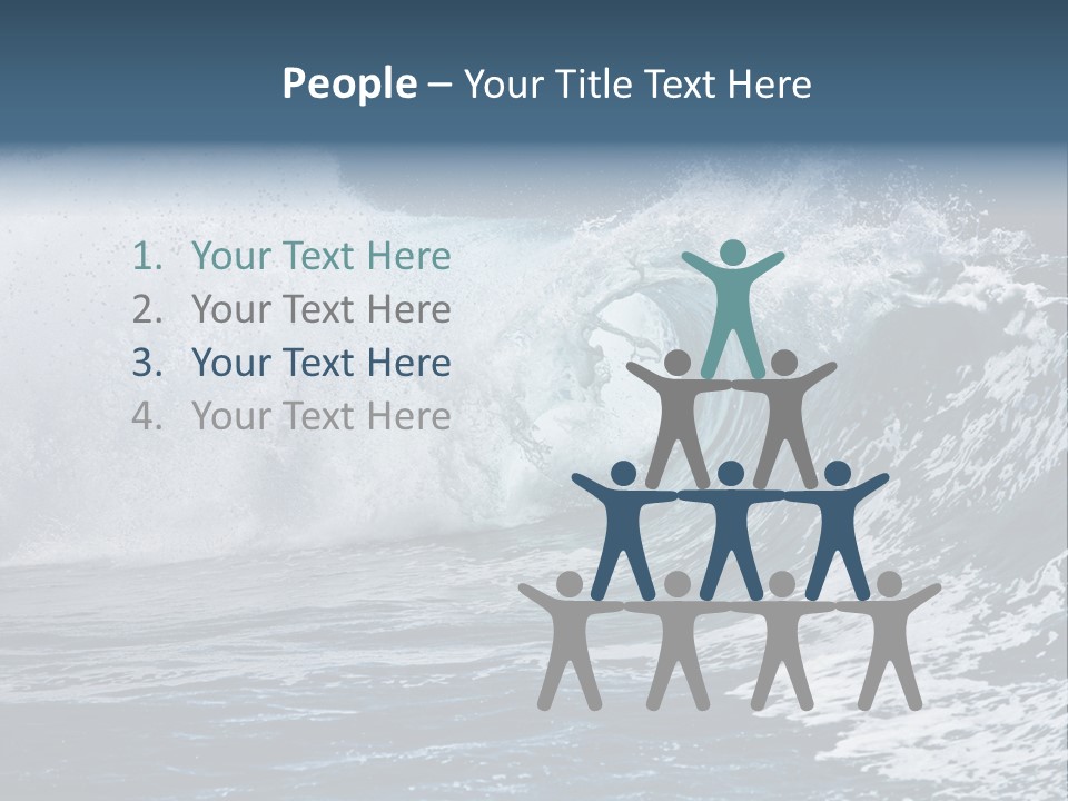 Sea Waves PowerPoint Template