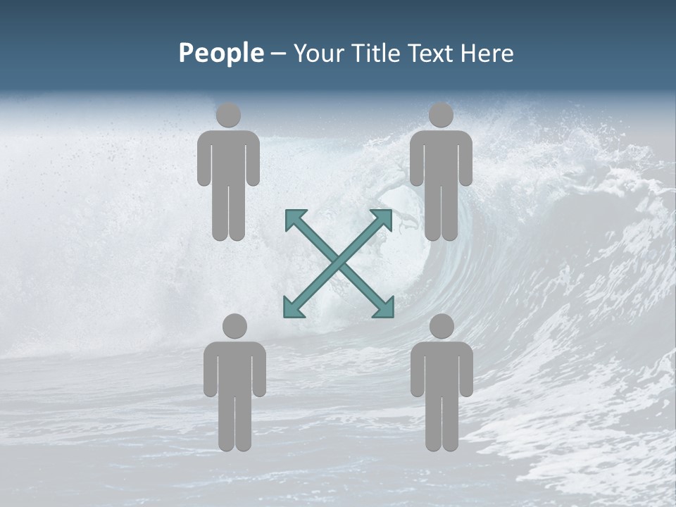 Sea Waves PowerPoint Template