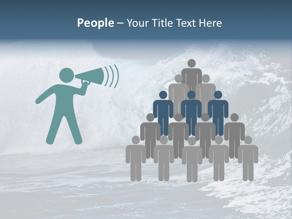 Sea Waves PowerPoint Template