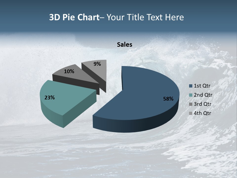 Sea Waves PowerPoint Template
