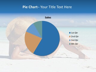 Beach Girl PowerPoint Template