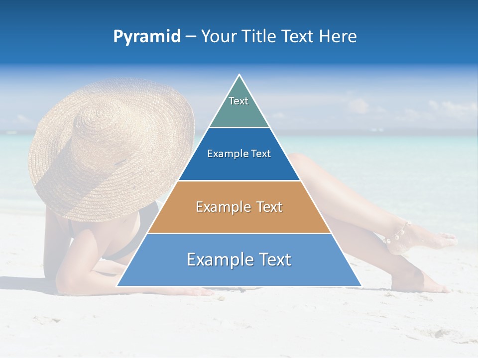 Beach Girl PowerPoint Template