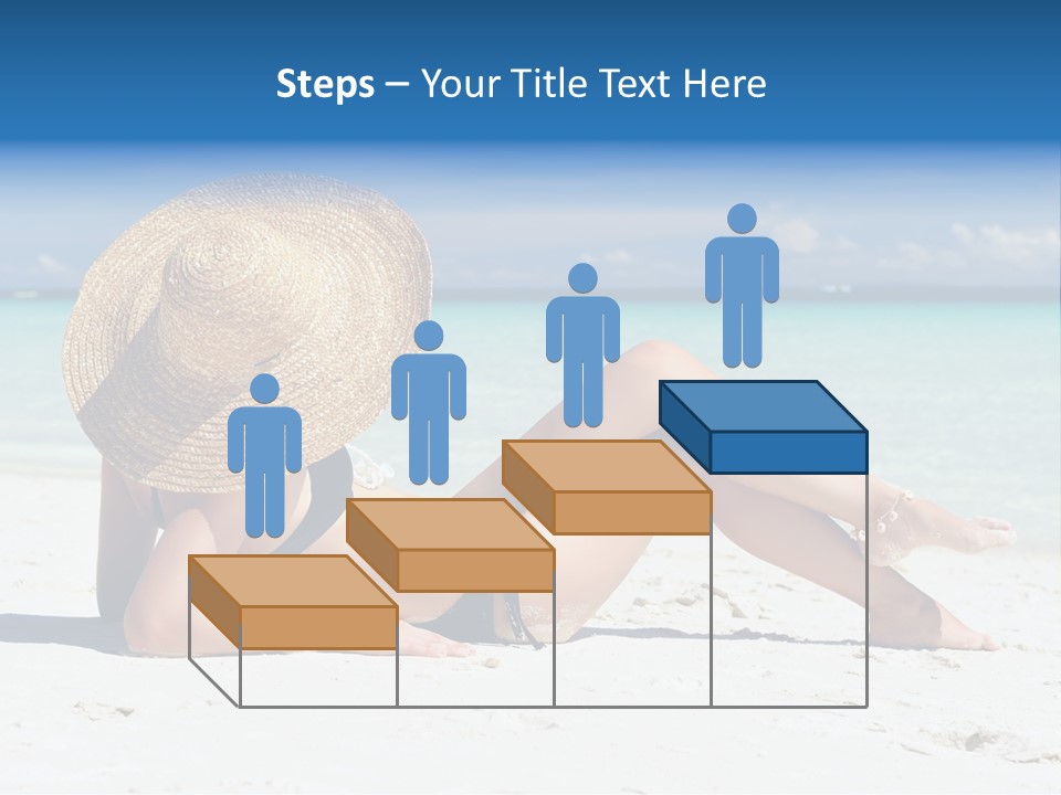 Beach Girl PowerPoint Template