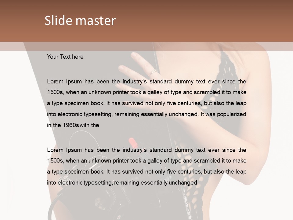 Sports Studio White PowerPoint Template