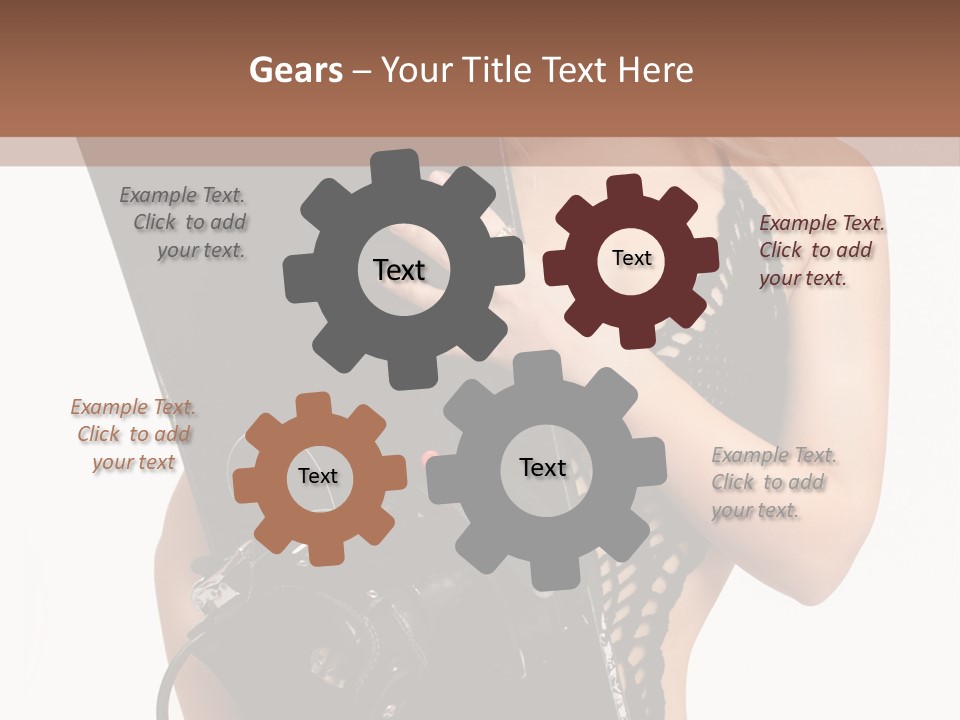 Sports Studio White PowerPoint Template