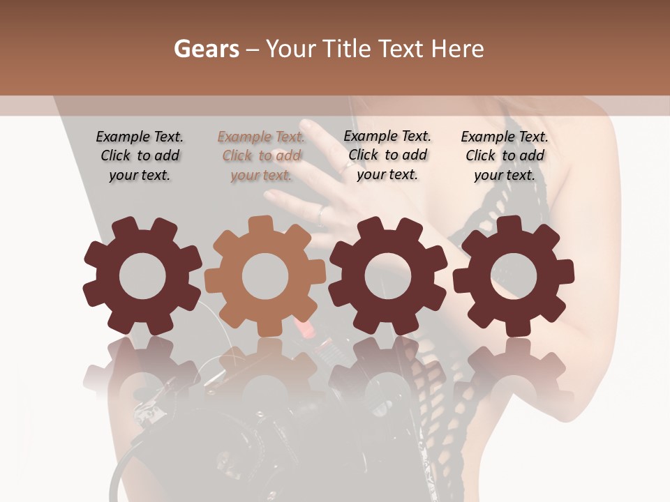 Sports Studio White PowerPoint Template