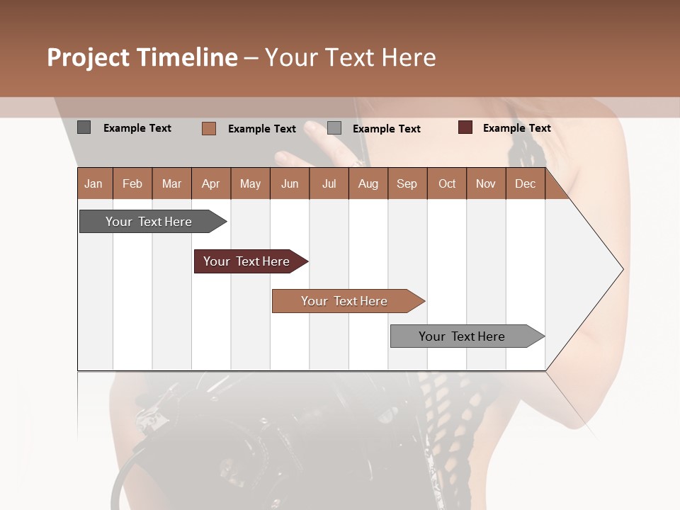 Sports Studio White PowerPoint Template