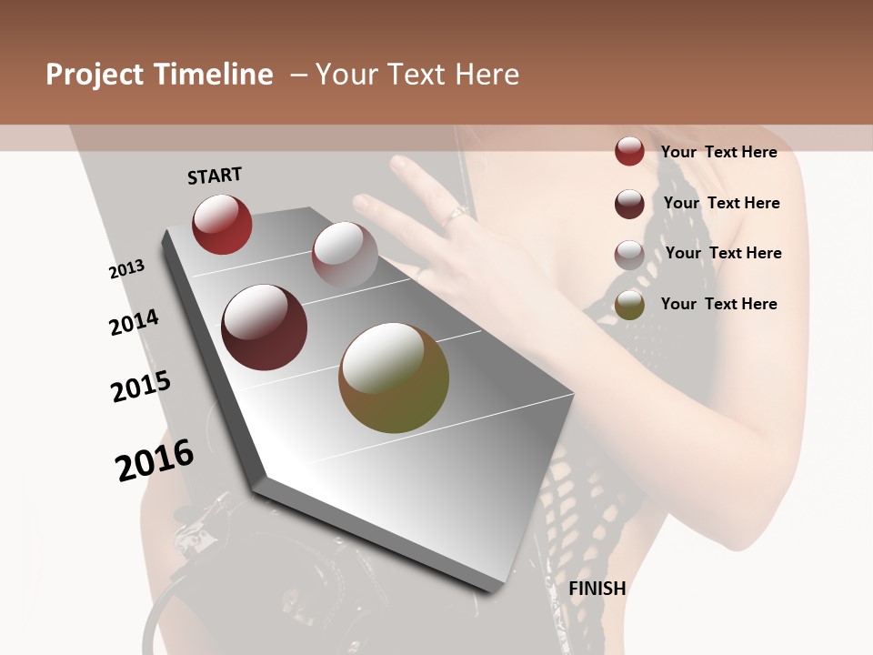 Sports Studio White PowerPoint Template
