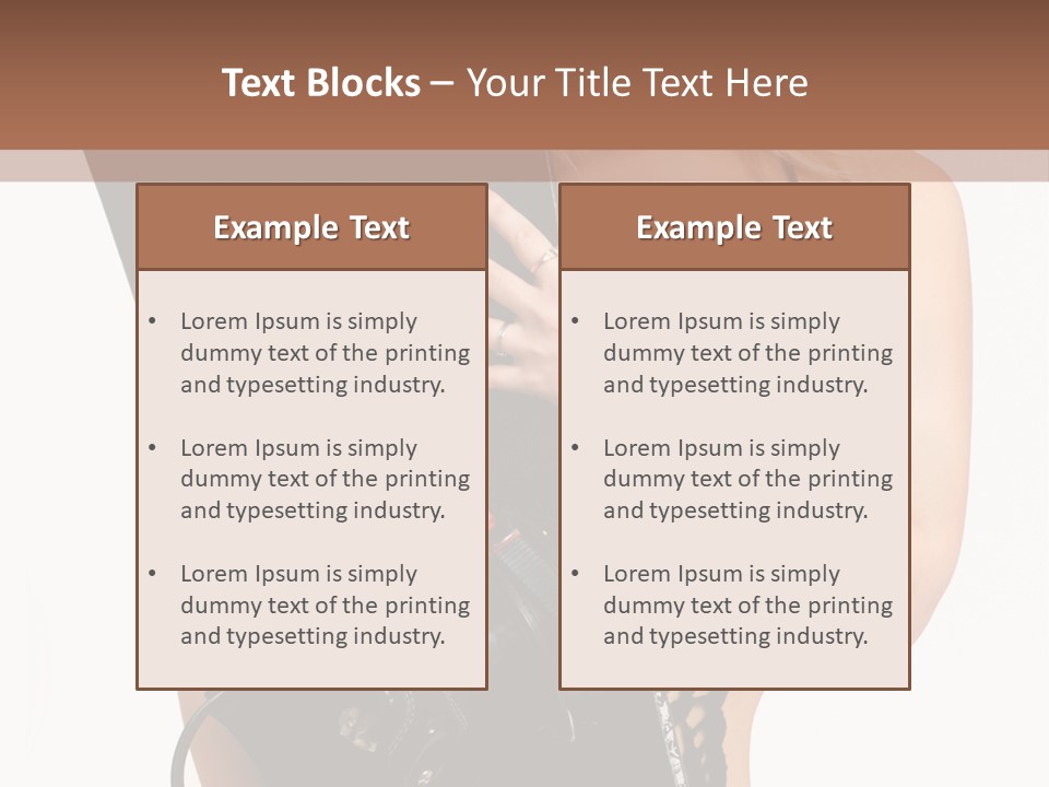 Sports Studio White PowerPoint Template