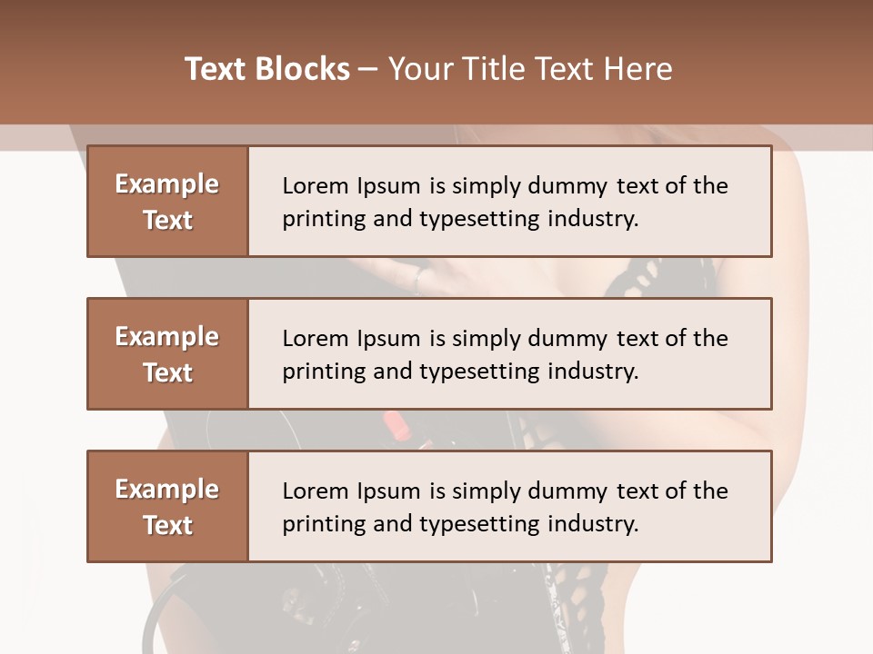 Sports Studio White PowerPoint Template